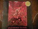 KREATOR  12'' record pleasure to kill LIKE NEW 2000 release of 1986 classic
