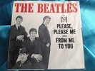 Rare Original PS & 45 : The Beatles   Please Please Me   From Me To You   VeeJay