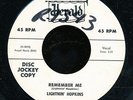 pc45 -Blues -Herald 497-Lightnin' Hopkins    PROMO