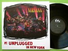 Nirvana - MTV Unplugged In New York LP Rare 1994 US press with OIS 