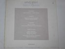 ARVO PÄRT - TABULA RASA LP