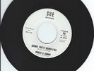 NORTHERN SOUL 45-ROBERT&JOHNNY-BROWN,PRETTY BROWN EYES-SUE-DJ-LISTEN