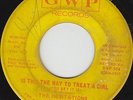 Hesitations - Is This A Way To Treat A Girl - Northern Soul Dancer - 7