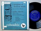 ANDY WARHOL ART: CARLOS CHAVEZ   A PROGRAM OF MEXICAN MUSIC   Columbia 10-inch