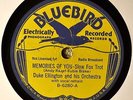 Duke Ellington Memories of You 78 NICE Buff Bluebird I Can't Give You Anything