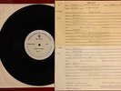 B-52's: Rock Lobster | very rare 1979 acetate+job sheet Warner Studio