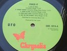 UFO - Force It - UK 1st Press A-3U/B-3U With 1G/1G Stampers - EX++/EX+