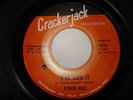 ROBIN RICE. I'VE HAD IT. WANTED.CRACKERJACK 4016. EX. POPCORN SOUND