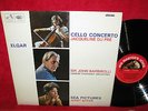 ASD 655 1ST S/C STEREO UK ELGAR CELLO CONCERTO JACQUELINE DU PRE BARBIROLLI  EX+