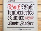Edwin Fischer - J.S. Bach: Well-Tempered Clavier - JP Angel Box - 5 LP - Rare