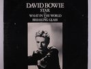 DAVID BOWIE: Star +2 LP (promo-only white vinyl, VG+ custom cover light ringwea