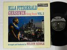 ELLA FITZGERALD SINGS GERSHWIN VOL 2 STEREO VERVE  RECORD ALBUM  LP