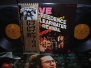 CCR Creedence Clearwater Revival Live in Europe Japan Orig. 2LP OBI POSTER