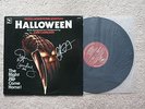Halloween soundtrack album LP signed by John Carpenter & Dean Cundey
