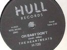 The Heartbeats 78rpm: A Thousand Miles Away / Oh Baby Don't / Hull 720 (E+)