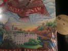 UNCLE SAM America America RARE AOR/METAL INDIE LP with BIO SHEET