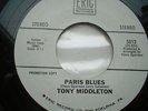 TONY MIDDLETON PARIS BLUES WHITE ERIC PROMO COPY
