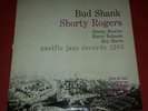 BUD SHANK SHORTY ROGERS BILL PERKINS LP Pacific Jazz Mono PJ- 1205