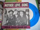 Mother Love Bone RARE Demo 7' Blue Vinyl hold your head up Andrew Wood