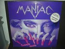 MANIAC Look out LP 1989 KOCH RECORDS RARE PRIVATE AUSTRIAN METAL