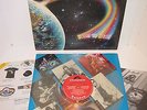 RAINBOW DOWN TO EARTH 1979 POLYDOR LIMITED CLEAR VINYL LP w/ inner + 2 inserts