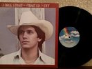 George Strait: Strait Country Vinyl LP Record Debut Album MCA M- Mint- (1981)