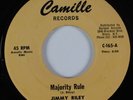 Reggae 45 JIMMY RILEY Majority Rule CAMILLE HEAR VG++