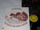 MATTHEWS SOUTHERN COMFORT second spring LP Uni Rec. UK 1970 INSERT COUNTRY ROCK