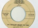 R&B Doo Wop 45   Four Bars   If I Give My Heart To You   Josie   mp3 rare