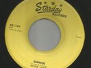 BOPPER bw/ BLUEGRASS--NELSON YOUNG-- SUNRISE  -HEAR BOTH- 1958 STARDAY