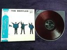 THE BEATLES / HELP  / JAPAN RED WAX VINYL LP + OBI COMPLETE OP 7387