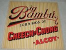 Cheech & And Chong BIG BAMBU LP ORIGINAL 1972 WITH NM-MINT ROLLING PAPER ODE