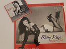 Betty Page - Danger Girl / Burlesque Music / Normal Indigo LP NM Import Free Shp