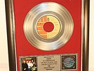 Queen, Save Me, Platin Record, platin Schallplatte, Award, gold