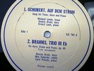 RARE PRIVATE Pressing DENNIS BRAIN ERNEST LUSH RICHARD LEWIS Schubert Brahms LP