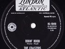 COASTERS 45: RIDIN' HOOD/TEACH ME HOW TO SHIMMY AUSSIE LONDON 1949 NM/NM  1962