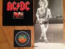 AC/DC Box Set 3 LP´s + Single + Poster