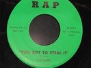 THE FLAIRS on RAP NORTHERN SOUL / YOU GOT TO STEAL IT / WHERE YOU LIVE