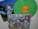 A DAY TO REMEMBER old record LP Record GREEN Vinyl with lyrics insert