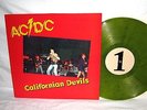 AC/DC - Californian Devils LIVE 1978 green marbled vinyl