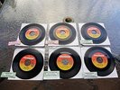 6 Willie Nelson 45 RPM records 