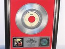 Queen, It's A Hard Life, Platin Record, platin Schallplatte, Award, goldene