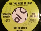 PROMO The Beatles Green Label All You Need is Love/Baby You're A Rich 5964 7