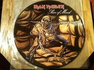 IRON MAIDEN PIECE OF MIND PICTURE DISC LP ALBUM ORIGINAL RARE UNPLAYED MINT