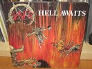 SLAYER - Hell Awaits - LP 1985 - NO BARCODE DARK ANGEL, POSSESSED, VENOM
