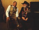 WILLIE NELSON AND WYNTON MARSALIS-TWO MEN WITH THE BLUES-2VINYL LP BLUE NOT NEW
