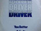 DRIVER YOU BETTER TAKE IT LP 1980 UK PROTO PUNK PROG PRIVATE PRESSING ORIGINAL