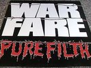 WARFARE - PURE FILTH VINYL LP NEAT 1021 A/B1 EXCELLENT CONDITION