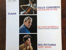 Jacqueline du Pre ASD 655 ELGAR Cello concerto + Sea Pictures First Label EX+
