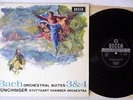 BACH MUNCHINGER STUTTGART CHAMBER SUITE NO.3 / 4 DECCA SXL.2301 UK Pressing  LP